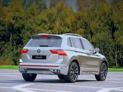 Volkswagen Tiguan  3D model
