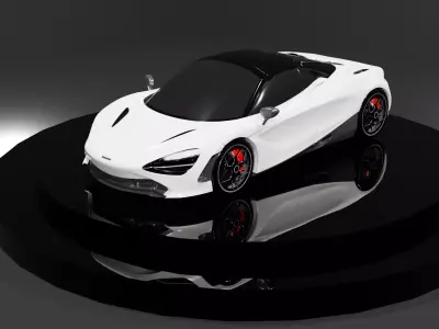 McLaren 720s 3D model by Kksbn