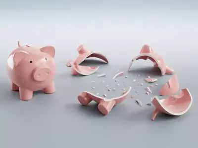 Piggy Bank 3D model