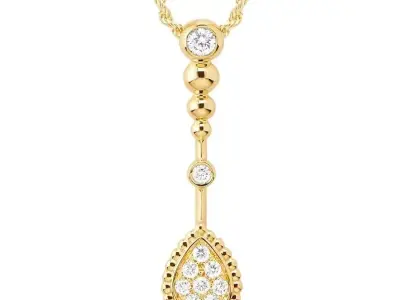 BOUCHERON - SERPENT BOHEME - NECKLACE - SOLARITE MOTIF XS 3D print model