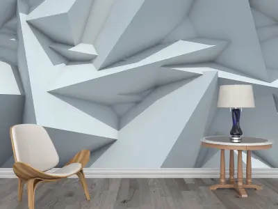 Photo Wallpaper No 30 Low-poly 3D model
