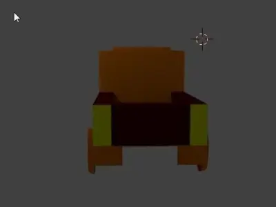 Car for games 3D model