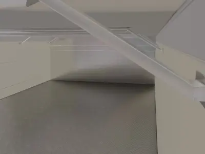 Warehouse car studio garage 3D model