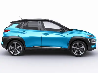 Hyundai Kona 2018 3D model