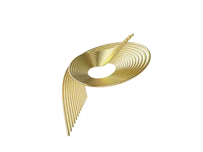 Abstract Shape v4 004 Low-poly 3D model