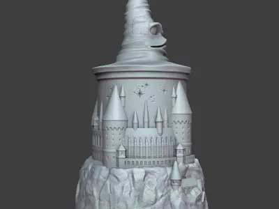 Castle Box 3D Harry Potter 1 3D print model