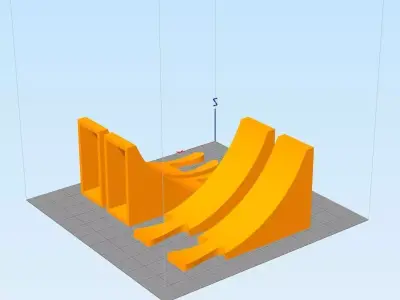 Propane tank Holder for car trunk Free 3D print model