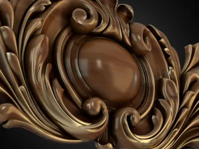 Decor Horizontal 001 3D model