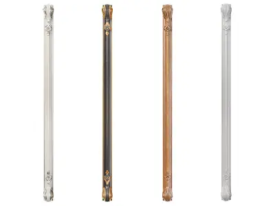 Classic pilaster 06 3D model