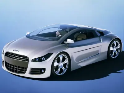 Audi Aquaris Concept 2003 3D model