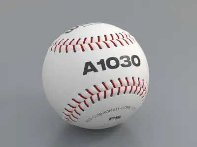 Baseball ball Free 3D model
