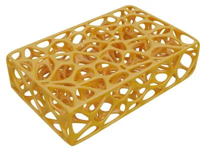 3D Skeleton Voronoi Cells 3D model