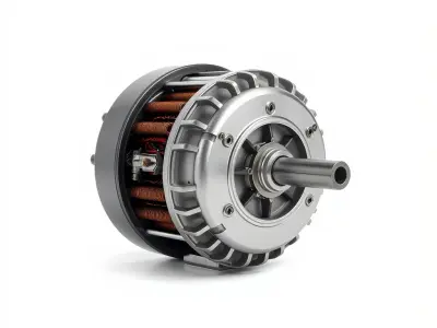 Electric Motor Rotor Model Pack Low-poly 3D model
