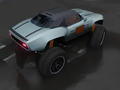 Monster Truck 4x4 3D model