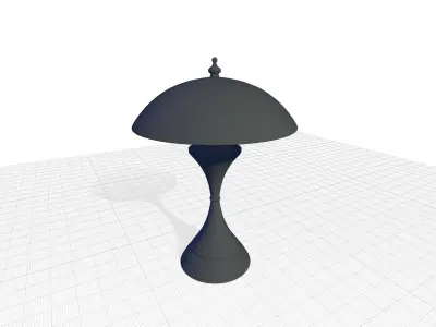 Dael Table Lamp - 2 Colour 3D model