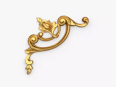 Classic decor ornament 285  3D model