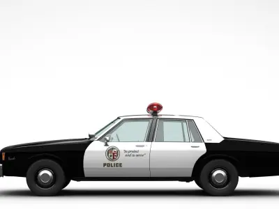 Chevrolet Impala Police 3D model