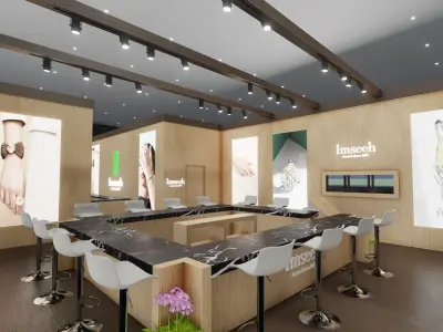 22x8 Exhibition Stand  3D model