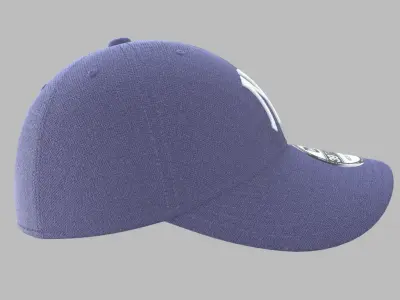 Baseball New York Cap 3D model