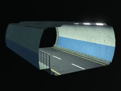 Tunnel Highway 3D model