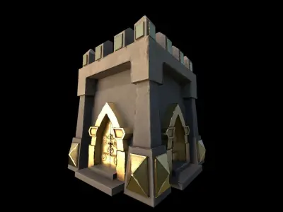 Castle 01 3D model