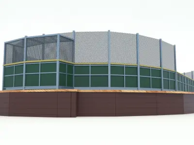 Hockey Rink 3D model