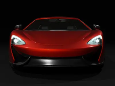 McLaren 570s  3D model