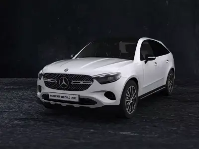 Mercedes Benz GLC Avantgarde 2022  Low-poly 3D model