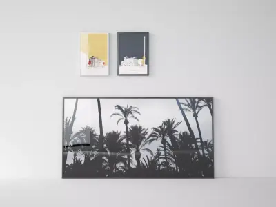 Picture Frames 3D model