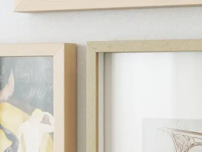 Gallery Wall 43 3D model