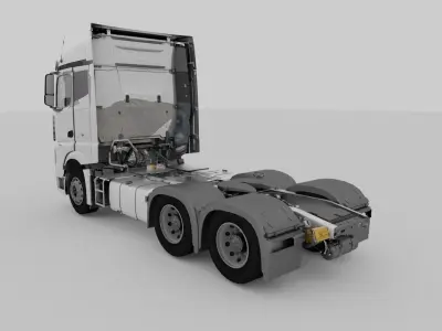 Mercedes Benz Actros MP4 3D model
