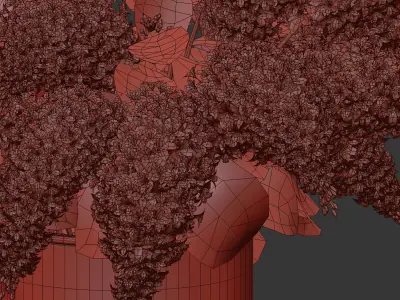 Bouquets lilacs  23 3D model