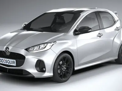 Mazda 2 Hybrid 2024 3D model