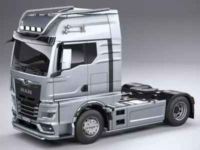 Man TGX 2021 3D model