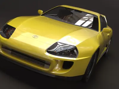 Toyota Supra  3D model