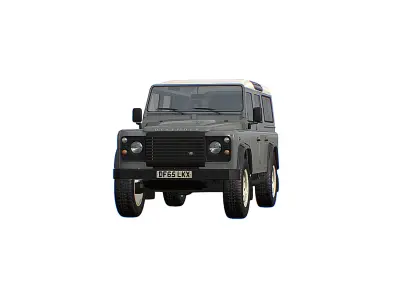 Land Rover Defender 110 Low-poly 3D model