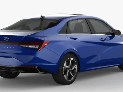 Hyundai Elantra 2021 3D model