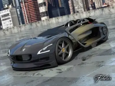 Peugeot EX-1 2 0 3D model