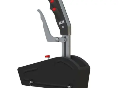 B And M Ratchet Shifter 3D model