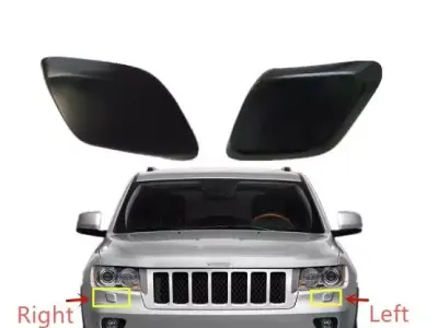 jeep cherokee front bumper nozzel covers 3D print model