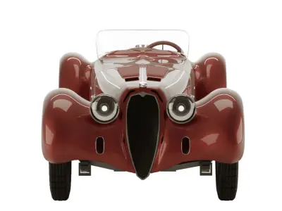 Alfa Romeo 8C 2900V Mille Miglia Roadster 3D model