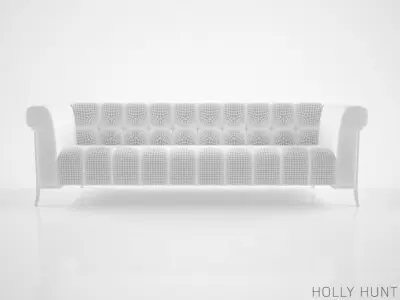 Holly Hunt Sheffield Sofa 3D model