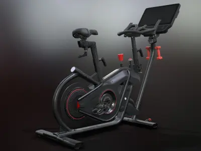 Exercise Bike 3D model
