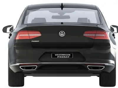 Volkswagen Passat B8 R-Line 2018 3D model