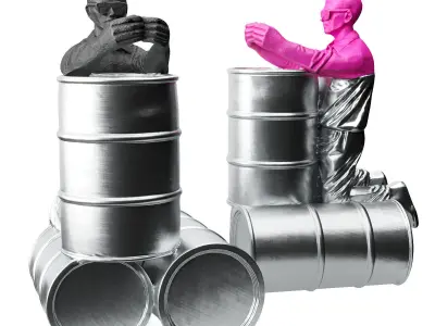 Willy Verginer After industry variaton Low-poly 3D model