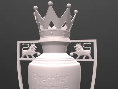 The Premier League Trophy 3D print model