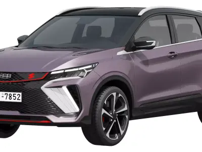 Geely new Coolray 3D model