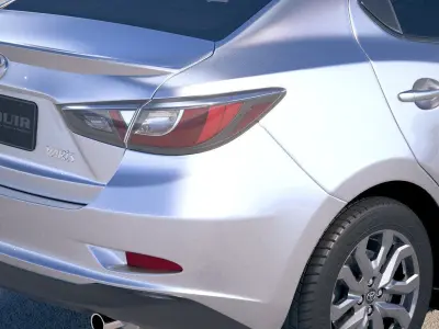 Toyota Yaris sedan 2019 3D model