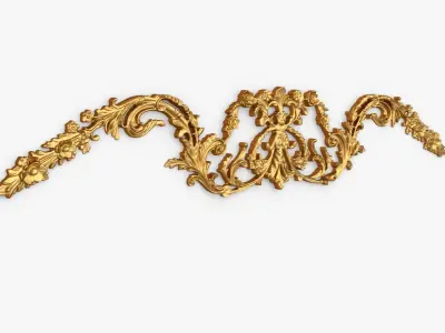 Classic decor ornament 292 3D model