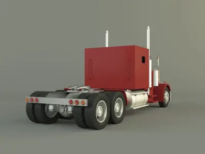 Truck vehicle 57 model 3D model